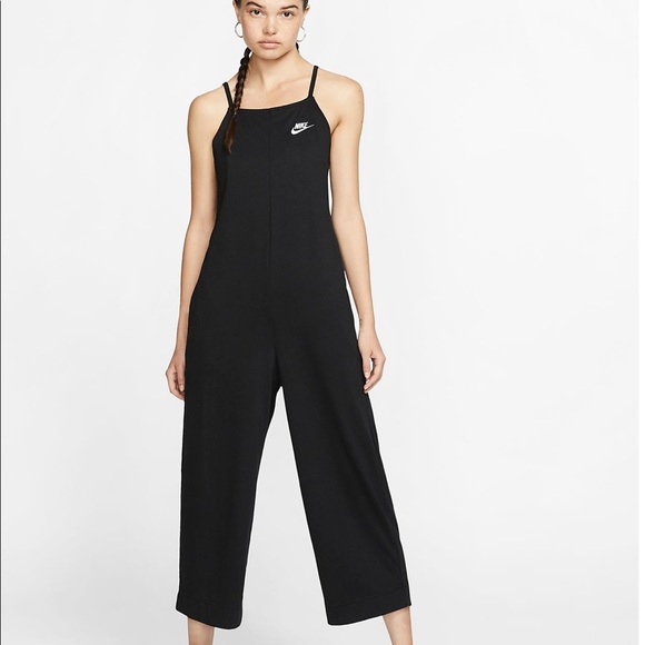 nike jumpsuit black